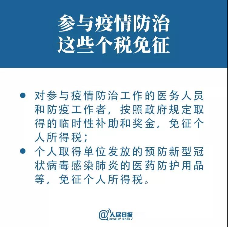 轉(zhuǎn)擴！抗擊疫情，這些稅收優(yōu)惠政策請查收